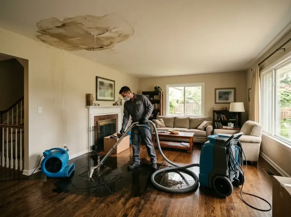 attic-pipe-burst-ceiling-drip-008 — frequently asked questions, Water Damage Restoration & Carpet Care in Ripley, TN